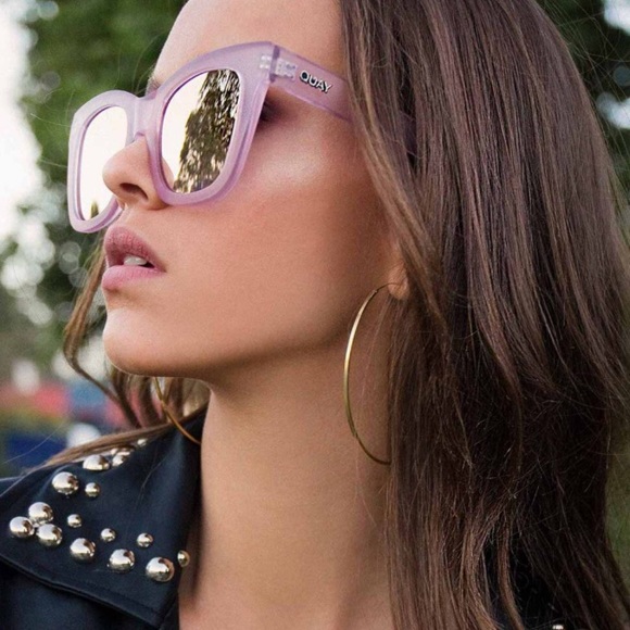 Quay Australia Accessories Quay After Hours Cat Eye Pink Mirror